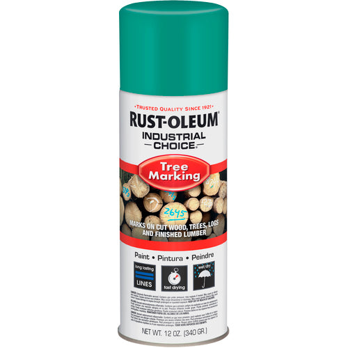 MC1800 Wet/Dry Tree Marking-Fluorescent Green Spray Paint - Exact Tool & Supply