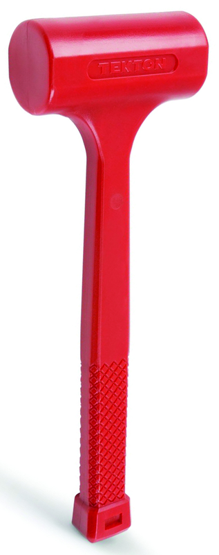 24 oz Dead Blow Hammer-1-3/4'' Head Diameter Coated Steel Handle - Exact Tool & Supply