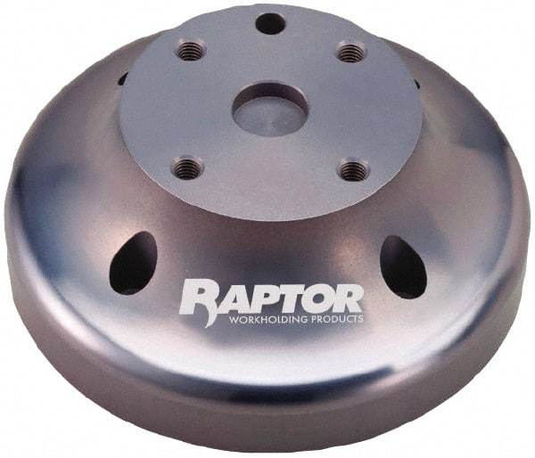Raptor Workholding - 8.98" Jaw Width, 3-1/2" High Riser - For Use with 4 & 5 Axis Workholding Systems - Exact Tool & Supply