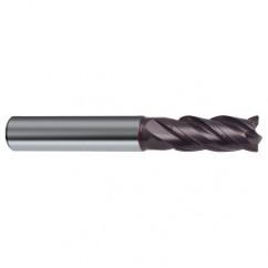 7/16" Dia. - 2-3/4" OAL - 4 FL Variable Helix Firex Carbide End Mill - Exact Tool & Supply