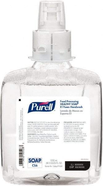 PURELL - 1,200 mL Bottle Foam Soap - Clear, Fragrance Free Scent - Exact Tool & Supply
