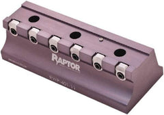 Raptor Workholding - 1-1/2" Jaw Width, 12" High x 17" Long x 7" Wide Dovetail Vise - For Use with 4 & 5 Axis Workholding Systems - Exact Tool & Supply