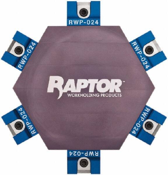 Raptor Workholding - 3/4" Jaw Width, 1-1/2" High Dovetail Vise - For Use with 4 & 5 Axis Workholding Systems - Exact Tool & Supply