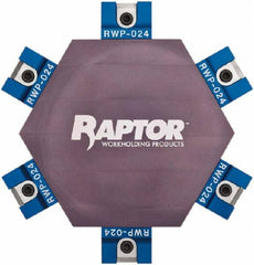 Raptor Workholding - 3/4" Jaw Width, 1-1/2" High Dovetail Vise - For Use with 4 & 5 Axis Workholding Systems - Exact Tool & Supply