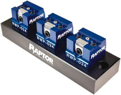 Raptor Workholding - 3/4" Jaw Width, 2-7/8" High x 10" Long x 4" Wide Dovetail Vise - For Use with 4 & 5 Axis Workholding Systems - Exact Tool & Supply