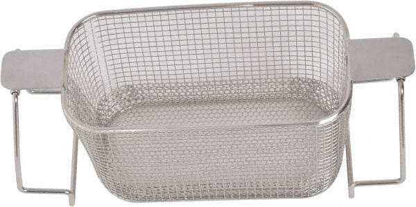 CREST ULTRASONIC - Stainless Steel Parts Washer Basket - 5.177" High, Use with Parts Washers - Exact Tool & Supply