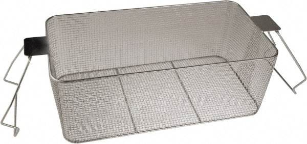CREST ULTRASONIC - Stainless Steel Parts Washer Basket - 5.177" High, Use with Parts Washers - Exact Tool & Supply