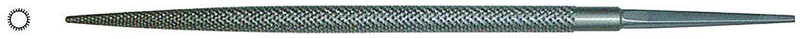 8" Round Rasp, Cut 4 - Exact Tool & Supply