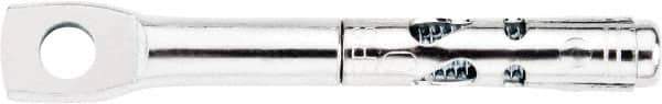 Powers Fasteners - 5/16" Diam, 5/16" Drill, 2-3/8" OAL, 1-3/4" Min Embedment Sleeve Concrete Anchor - 1018 Steel, Zinc-Plated Finish, Tie Wire Head, Hex Drive, 2-3/8" Thread Length - Exact Tool & Supply