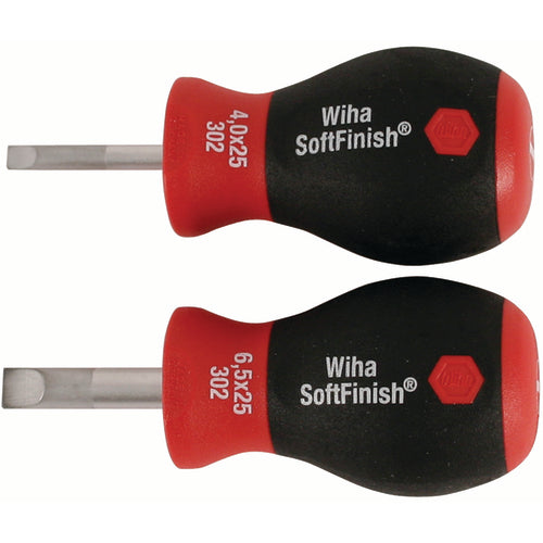 2 PC SET SOFTFINISH STUBBY SLOTTED - Exact Tool & Supply