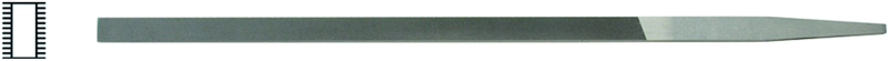 6" Pillar Extra-Narrow File, Cut 00 - Exact Tool & Supply