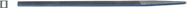 4" Pillar Narrow File, Cut 4 - Exact Tool & Supply