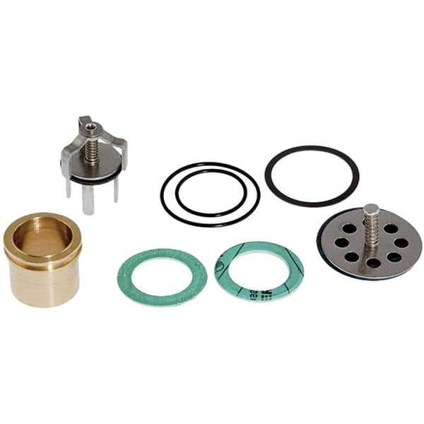 Watts - 3/4 to 1" Fit, Dual Check Valve Repair Kit - Brass, Stainless Steel, Rubber - Exact Tool & Supply