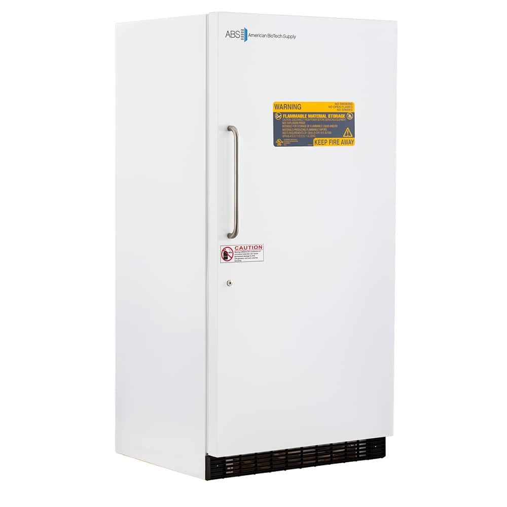 American BioTech Supply - Laboratory Refrigerators and Freezers; Type: Flammable Storage Refrigerator ; Volume Capacity: 30 Cu. Ft. ; Minimum Temperature (C): 1.00 ; Maximum Temperature (C): 10.00 ; Width (Inch): 35-3/4 ; Depth (Inch): 35-1/2 - Exact Tool & Supply