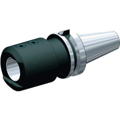 Kennametal - DV50 Taper, 32mm Inside Hole Diam, 4-1/4" Projection, Whistle Notch Adapter - 90mm Body Diam, Taper Shank, Through Coolant - Exact Tool & Supply
