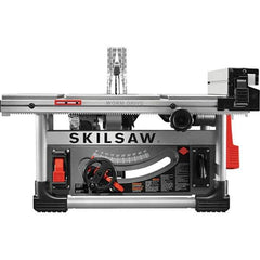 Skilsaw - 10" Blade Diam, Table Saw - 5,000 RPM, 36" Table Depth x 34" Table Width, 120 Volts, 15 Amps, 5/8" Arbor - Exact Tool & Supply