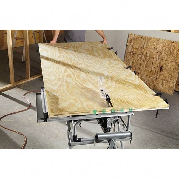 Skilsaw - 10" Blade Diam, Table Saw - 5,300 RPM, 13-13/32" Table Depth x 20" Table Width, 120 Volts, 15 Amps, 5/8" Arbor - Exact Tool & Supply