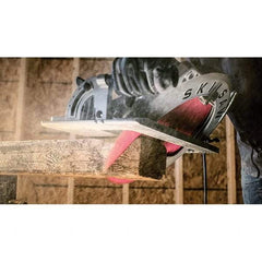 Skilsaw - 15 Amps, 16-5/16" Blade Diam, 2,500 RPM, Electric Circular Saw - 120 Volts, 10' Cord Length, 1" Arbor Hole, Left Blade - Exact Tool & Supply