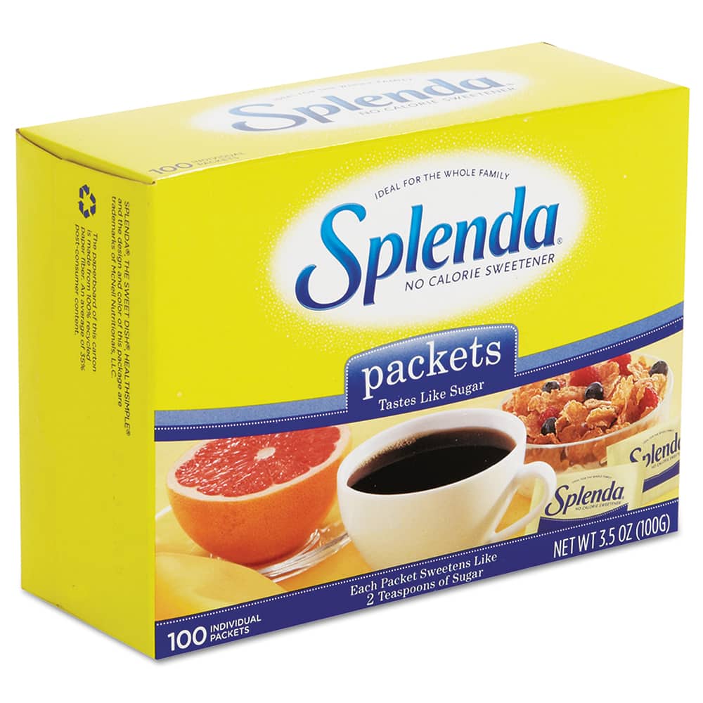 Splenda - Coffee, Tea & Accessories; Breakroom Accessory Type: Condiment ; Breakroom Accessory Description: Coffee Condiments-Sweetener - Exact Tool & Supply