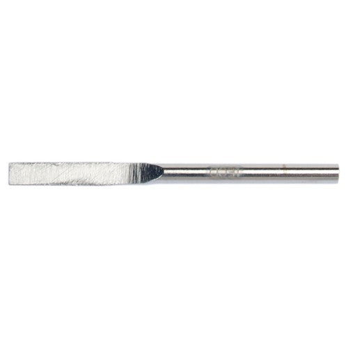 0.020″ × 1/8″ Electroplated Diamond File Flat 100 Grit 5/8″ Diamond - Exact Tool & Supply