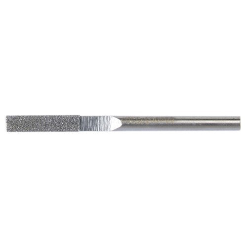 0.079″ × 0.040″ Electroplated Diamond File Round 100 Grit 5/8″ Diamond - Exact Tool & Supply