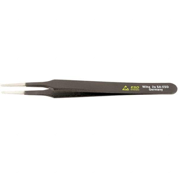 Wiha - Tweezers Type: ESD Safe Pattern: 2A-SA - Exact Tool & Supply