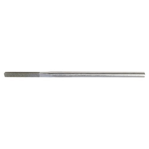 1/4″ Side Electroplated Diamond File Triangle 100 Grit 1-1/2″ Diamond - Exact Tool & Supply