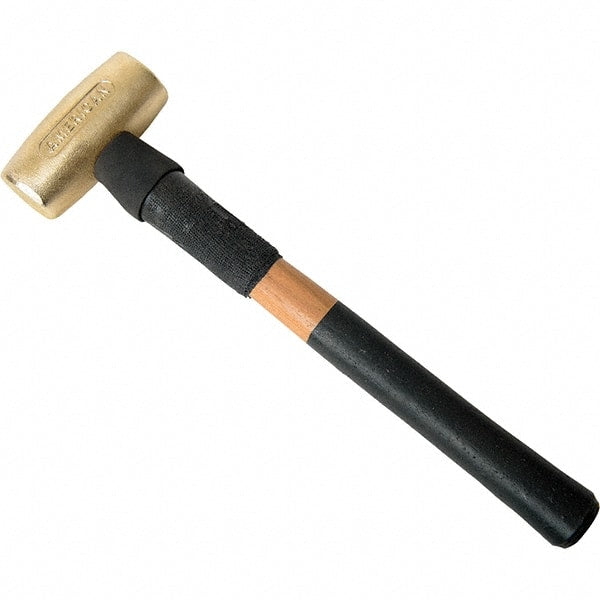 American Hammer - 3 Lb Aluminum Nonsparking Soft Face Hammer - Exact Tool & Supply