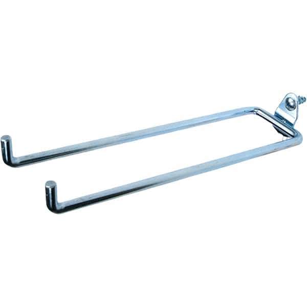 NMC - 8-1/4" Long Pegboard Hook - 8-1/4" Projection, 80° Bend, Steel - Exact Tool & Supply