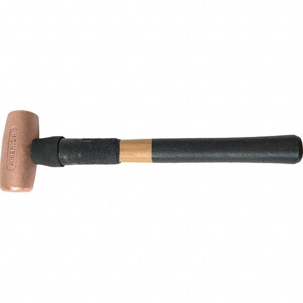 American Hammer - 3 Lb Copper Nonsparking Hammer - Exact Tool & Supply