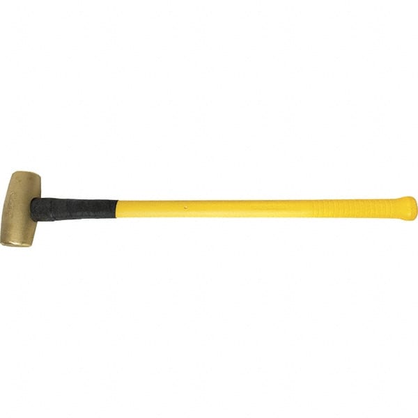 American Hammer - 8 Lb Aluminum Nonsparking Hammer - Exact Tool & Supply