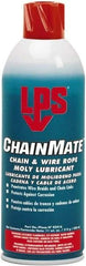 LPS - 16 oz Aerosol Extreme Temperature Chain & Cable Lubricant - Gray/Black, 0 to 300°F - Exact Tool & Supply