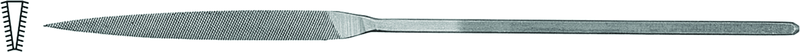 5-1/2" Escapement File, Knife, Cut 6 - Exact Tool & Supply