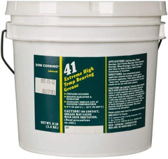 Dow Corning - 8 Lb Can Lithium High Temperature Grease - Black, High Temperature, 550°F Max Temp, NLGIG 2, - Exact Tool & Supply