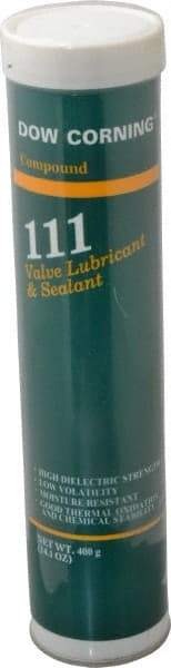 Dow Corning - 14.1 oz Cartridge Silicone/Moly Lubricant - White/Light Gray, -40°F to 392°F, Food Grade - Exact Tool & Supply