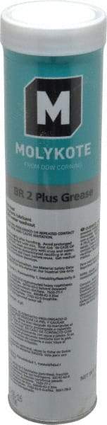 Dow Corning - 14.1 oz Cartridge Lithium Extreme Pressure Grease - Black, Extreme Pressure, NLGIG 2, - Exact Tool & Supply