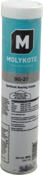 Dow Corning - 14.1 oz Cartridge Synthetic High Temperature Grease - Beige, High Temperature, NLGIG 2 to 3, - Exact Tool & Supply