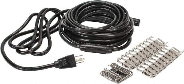 EasyHeat - 30' Long, 150 Watt, Roof Deicing Cable - 120 Volt Input - Exact Tool & Supply