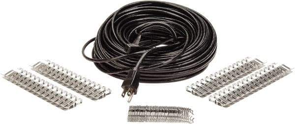 EasyHeat - 200" Long, 1000 Watt, Roof Deicing Cable - 120 Volt Input - Exact Tool & Supply
