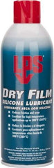 LPS - 16 oz Aerosol Dry Film/Silicone Lubricant - Clear, 500°F Max - Exact Tool & Supply