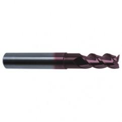 1" Dia. - 4" OAL - 45° Helix Firex Carbide End Mill - 3 FL - Exact Tool & Supply