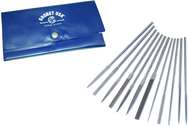 Escapement File, 12-pc SET, Cut 6 - Exact Tool & Supply