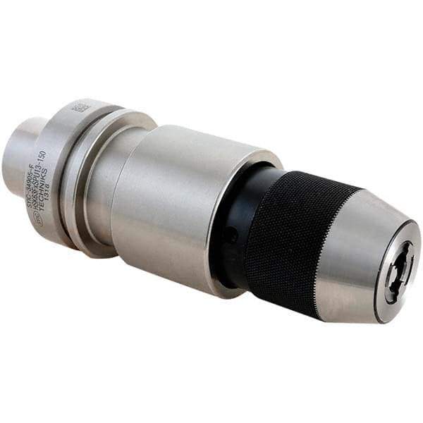 Techniks - Drill Chucks Maximum Drill Chuck Capacity (Inch): 1/2 Minimum Drill Chuck Capacity (Inch): 0 - Exact Tool & Supply