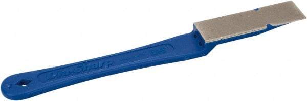 DMT - 7" Long x 3/4" Wide x 0.38" Thick, Diam ond Sharpening Stone - Rectangle, Coarse Grade - Exact Tool & Supply