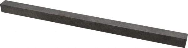 Made in USA - 12" Long x 5/8" High x 5/8" Wide, Over/Undersized Key Stock - 1090/1095 Steel - Exact Tool & Supply