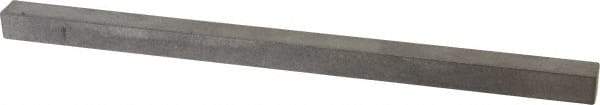 Made in USA - 12" Long x 5/8" High x 5/8" Wide, Undersized Key Stock - Type 316 Stainless Steel - Exact Tool & Supply