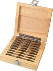 TESA Brown & Sharpe - Wavy Parallel Sets Length (Inch): 4-1/4 Maximum Height (Inch): 1-1/2 - Exact Tool & Supply
