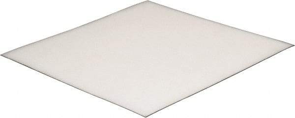 Made in USA - 1 Piece, 20" Wide x 20" Long Plastic Shim Stock Sheet - Clear (Color), ±10% Tolerance - Exact Tool & Supply