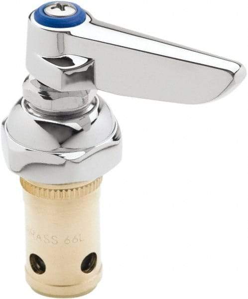 T&S Brass - Left Hand Spindle, Faucet Stem and Cartridge - For Use with Pre-Rinses and Svc. Sink Faucets - Exact Tool & Supply