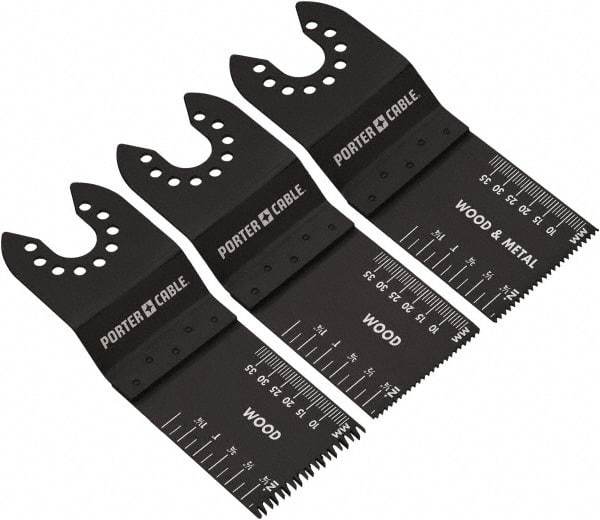 Porter-Cable - Rotary Tool Blade Set - For Use with Oscillating Tools - Exact Tool & Supply
